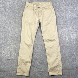 Levis Pants Men's 30X30 Beige 511 Commuter Gusseted Riding Zip Fly Stretch